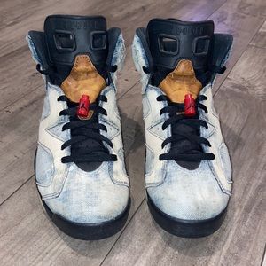 Jordan 6 Retro Washed Denim Customs(used)